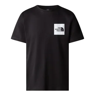 Koszulka The North Face Fine 0A87NDJK31 - czarna - Koszulki męskie - miniaturka - grafika 1