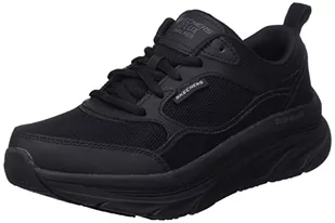 Skechers Męskie trampki 232363 BBK, Black Leather Mesh Black Trim, 46 EU - Trampki męskie - miniaturka - grafika 1