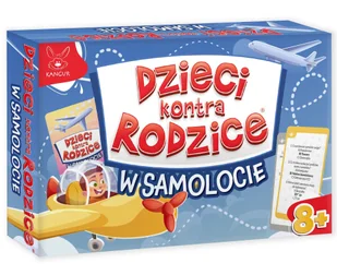 Dzieci kontra Rodzice. W Samolocie - gra planszowa - Gry planszowe - miniaturka - grafika 1