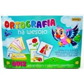 Gry planszowe - Adamigo Quiz - Ortografia naesoło - miniaturka - grafika 1