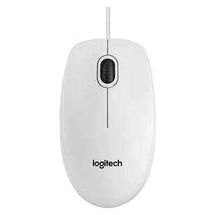 LOGITECH B100 WHITE - Myszki - miniaturka - grafika 1
