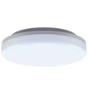 Lampy ogrodowe - Ideus Sufitowa LAMPA zewnętrzna MAJOR LED D 03742 kwadratowa OPRAWA plafon LED 18W 4000K natynkowy IP55 biały szary 03742 - miniaturka - grafika 1