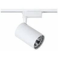 Lampy pozostałe - DPM SOLID Reflektor szynowy LED 10 W 820 lm barwa zimna biały STR-10W-W - miniaturka - grafika 1