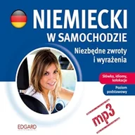 Audiobooki do nauki języków - Niemiecki w samochodzie - Niezbędne zwroty i wyrażenia Praca zbiorowa - miniaturka - grafika 1