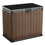 Skrzynie ogrodowe - KETER Schowek ogrodowy SIO Darwin 1100L Brązowy - miniaturka - grafika 1
