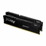 Pamięci RAM - Kingston DDR5 Fury Beast Black 32GB 2 16GB 6000 CL40 - miniaturka - grafika 1