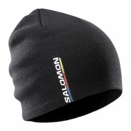 Czapki i chusty sportowe damskie - Czapka Salomon Graphic Deep Black - miniaturka - grafika 1