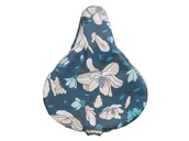 Akcesoria rowerowe - Basil Magnolia Saddle Cover, pokrowce na siodełka, niebieski BAS50475 - miniaturka - grafika 1
