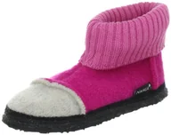 Kapcie damskie - Nanga Tal wysokie kapcie dziewczęce, czerwony - Rot Himbeere - 33 EU - miniaturka - grafika 1