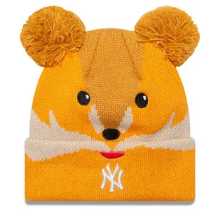 Czapka New Era Tod Animal Pom 60565309 Pomarańczowy - Czapki dla dzieci - miniaturka - grafika 1