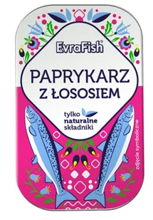 EVRA PAPRYKARZ Z ŁOSOSIEM 125G - Konserwy i dania rybne - miniaturka - grafika 1