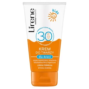 Lirene Sun Kids krem do twarzy dla dzieci spf30 50 ml (nowa formuła) - Kremy dla dzieci - miniaturka - grafika 1