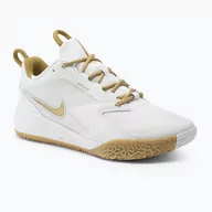 Buty sportowe męskie - Buty siatkarskie Nike Zoom Hyperace 3 white/mtlc gold-photon dust - miniaturka - grafika 1