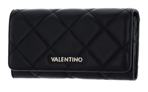 Valentino Damski portfel 3kk-Ocarina Bi-Fold Wallet, czarny, jeden rozmiar