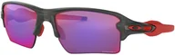 Okulary sportowe - Oakley Flak 2.0 XL Okulary przeciwsłoneczne, matte grey smoke/prizm road 2020 Okulary sportowe OO9188-04 - miniaturka - grafika 1