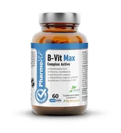 Witaminy i minerały - PHARMOVIT Pharmovit B-Vit max Complex 60 kaps - miniaturka - grafika 1