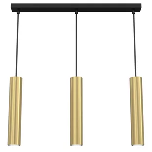 Listwa sufitowa, złote tuby, nad wyspę kuchenną LX 0115 z serii RAITO - Lampy sufitowe - miniaturka - grafika 1