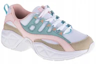 Buty sportowe damskie - Kappa Overton (36) Damskie Buty Sneakers Siateczka Biały - miniaturka - grafika 1