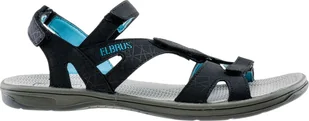 Elbrus Sandały damskie Laren Black/Light blue r. 36 - Sandały damskie - miniaturka - grafika 1