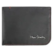 Portfele - Pierre Cardin, Portfel skórzany męski, Tilak35 8806, czarny/czerwony - miniaturka - grafika 1