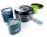 Kuchnia turystyczne i akcesoria - GSI Outdoors płyta zestaw Pinnacle Backpacker, aluminium anodowane, 50180 50180 - miniaturka - grafika 1