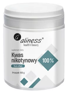 MEDICALINE Aliness kwas nikotynowy 100% 100 g - Witaminy i minerały - miniaturka - grafika 1