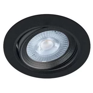 Ideus Oprawa sufitowa LAMPA MONI okrągła oprawa regulowana LED 5W 4000K czarne 8595 03859 - Oprawy, klosze i abażury - miniaturka - grafika 1