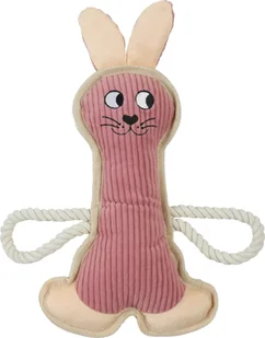 ZOLUX Zabawka dla psa wytrzymała Królik BUDDY 33 cm - różowy - Zabawki dla psów - miniaturka - grafika 1