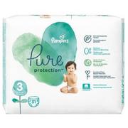 Pieluchy - Pampers Pure Protect Pieluchy Rozm 3 6-10kg,31szt 8001090834843 Zamów do 16:00 wysyłka kurierem tego samego dnia! 8001090834843 - miniaturka - grafika 1