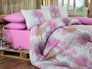 Hobby Pościel bawełniana Trees Pink - Pościel - miniaturka - grafika 1