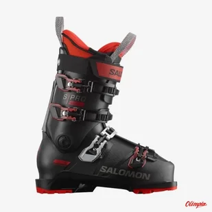 Buty narciarskie Salomon S/PRO ALPHA 100 Black/Red 2022/2023 - Buty narciarskie - miniaturka - grafika 1