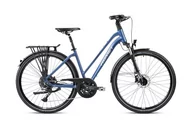 Rowery - Rower trekkingowy ROMET GAZELA 7 CS 2024 granatowo-beżowa, 19, 28, nd., kobieta - miniaturka - grafika 1