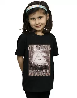 Bluzki dla niemowląt - Absolute Cult Pink Floyd Dziewczyny Knebworth Plakat T-Shirt Czarny 7-8 Years - grafika 1