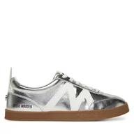 Sneakersy damskie - Sneakersy Steve Madden Degree SM11003179 Srebrny - miniaturka - grafika 1