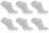 Skarpetki męskie - 6PAR BAWEŁNIANE MĘSKIE STOPKI SKARPETKI 40-43 - STP6-M-BIA-40-43 - miniaturka - grafika 1