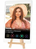 Ramki na zdjęcia - RAMKA TINDER TWOJE ZDJECIE WALENTYNKI SZTALUGA Z2 - miniaturka - grafika 1