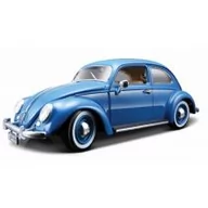 Samochody i pojazdy dla dzieci - Bburago VW Kafert-Beetle Blue 1:18 - miniaturka - grafika 1