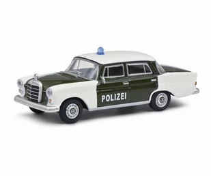 Schuco Mercedes Benz 200 Polizei 1:64 452027800 - Samochody i pojazdy dla dzieci - miniaturka - grafika 1