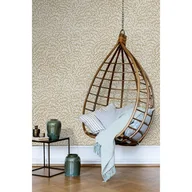 Tapety - Flizelinowa tapeta Beżowe łzy boho 416x254 + klej, Coloray - miniaturka - grafika 1