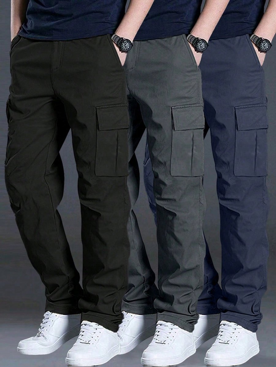 SHEIN SPODNIE BOJÓWKI CASUAL Z KIESZENIAMI NA LATO XL 1MA