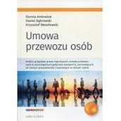 Prawo - Ambożuk Dorota, Dąbrowski Daniel, Wesołowski Krzys Umowa przewozu osób - miniaturka - grafika 1