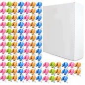 Przekąski dla dzieci - KOLOROWE CIASTECZKA Z WRÓŻBĄ MAGICZNE NA PREZENT GIFT ZESTAW 100 sztuk - miniaturka - grafika 1