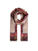 Apaszki i szaliki damskie - Guess Szal AW5445 POL01 Beżowy - miniaturka - grafika 1