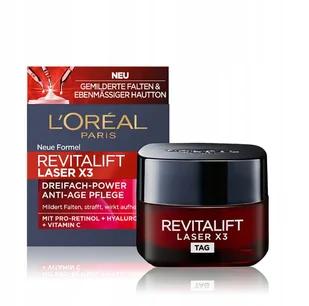 Loreal Paris Krem do twarzy Revitalift Laser na dzień 50 ml - Kremy do twarzy - miniaturka - grafika 1