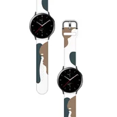 Etui i futerały do telefonów - Strap Moro opaska do Samsung Galaxy Watch 46mm silikonowy pasek bransoletka do zegarka wzór 1 - miniaturka - grafika 1