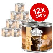 Mokra karma dla kotów - Wild Freedom Kitten, 12 x 200 g - Wild Desert – Indyk i kurczak - miniaturka - grafika 1