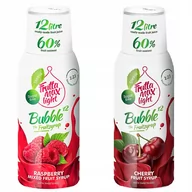 Syropy i koncentraty owocowe - Syropy Fruttamax Malina Light Wiśnia Light 500 Ml - miniaturka - grafika 1