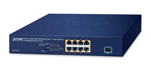 PLANET MGS-910XP łącza sieciowe Nie zarządzany 2.5G Ethernet (100/1000/2500) Obsługa PoE Niebieski - Pozostałe akcesoria sieciowe - miniaturka - grafika 1
