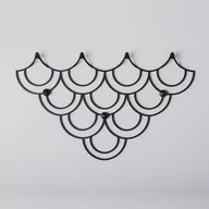 Wieszaki i stojaki - POLYHEDRA Wieszak Husk M White F.202354 - miniaturka - grafika 1