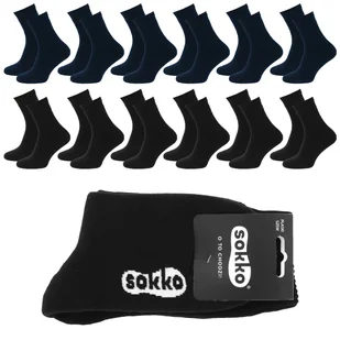 12X Sokko Skarpety Bawełniane Grube Ciepłe Frotte 42-44 - Smf12-S17-Mix-42-44 - Skarpetki męskie 12X Sokko Skarpety Bawełniane Grube Ciepłe Frotte 42-44 - Smf12-S17-Mix-42-44 - Skarpetki męskie - miniaturka - grafika 1